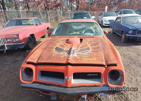 1970 Pontiac Firebird from USA, damaged, VIN 2V87Y4N101395